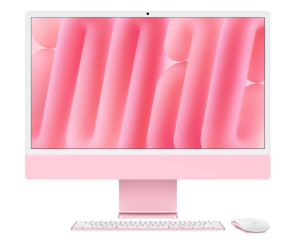 Komputer All In One Apple iMac 24 M4/32GB/2TB/MacOS Retina 4,5K Różowy 10R GPU Nano